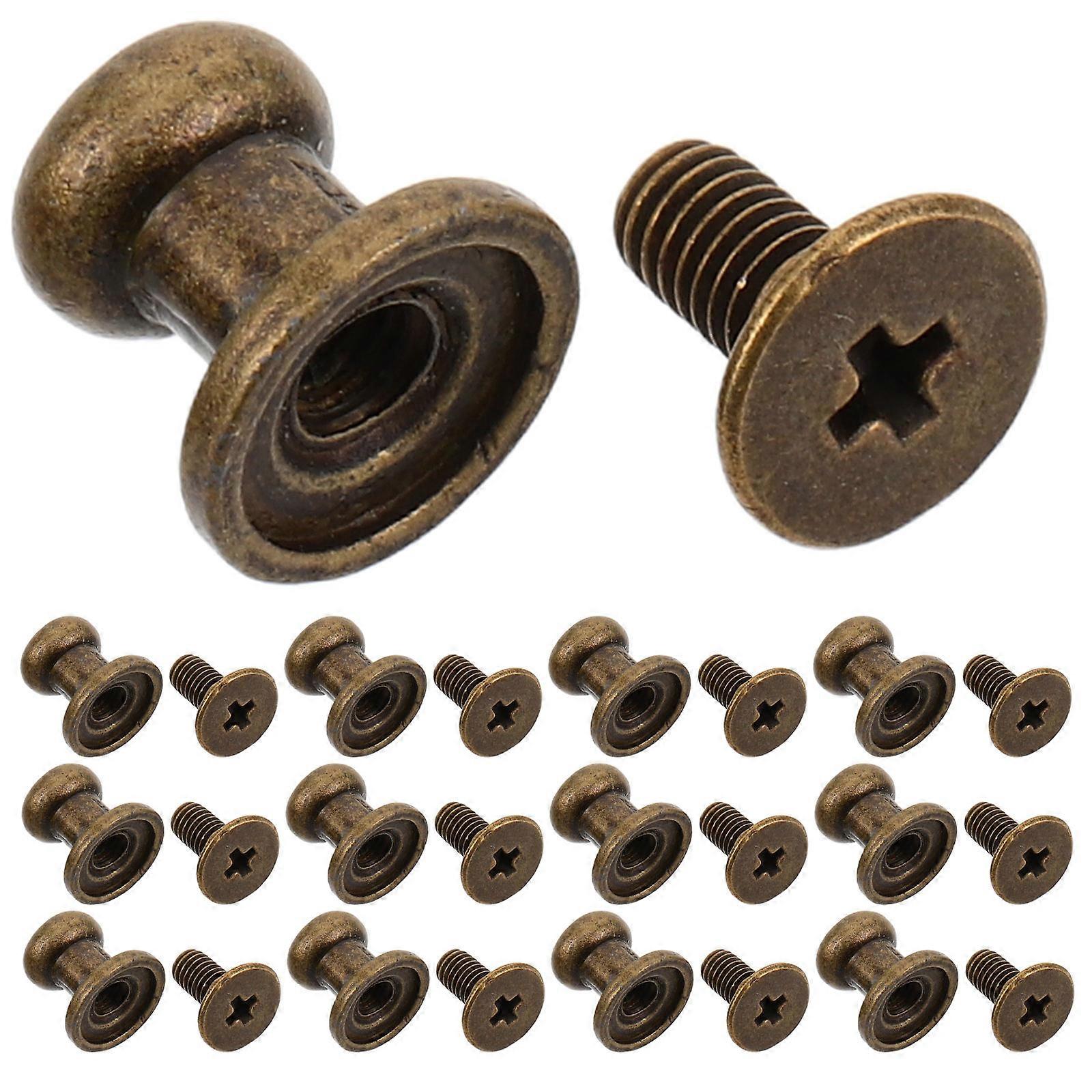 Household Door Knobs Drawer Handles for Cabinet Use 30Pcs Set