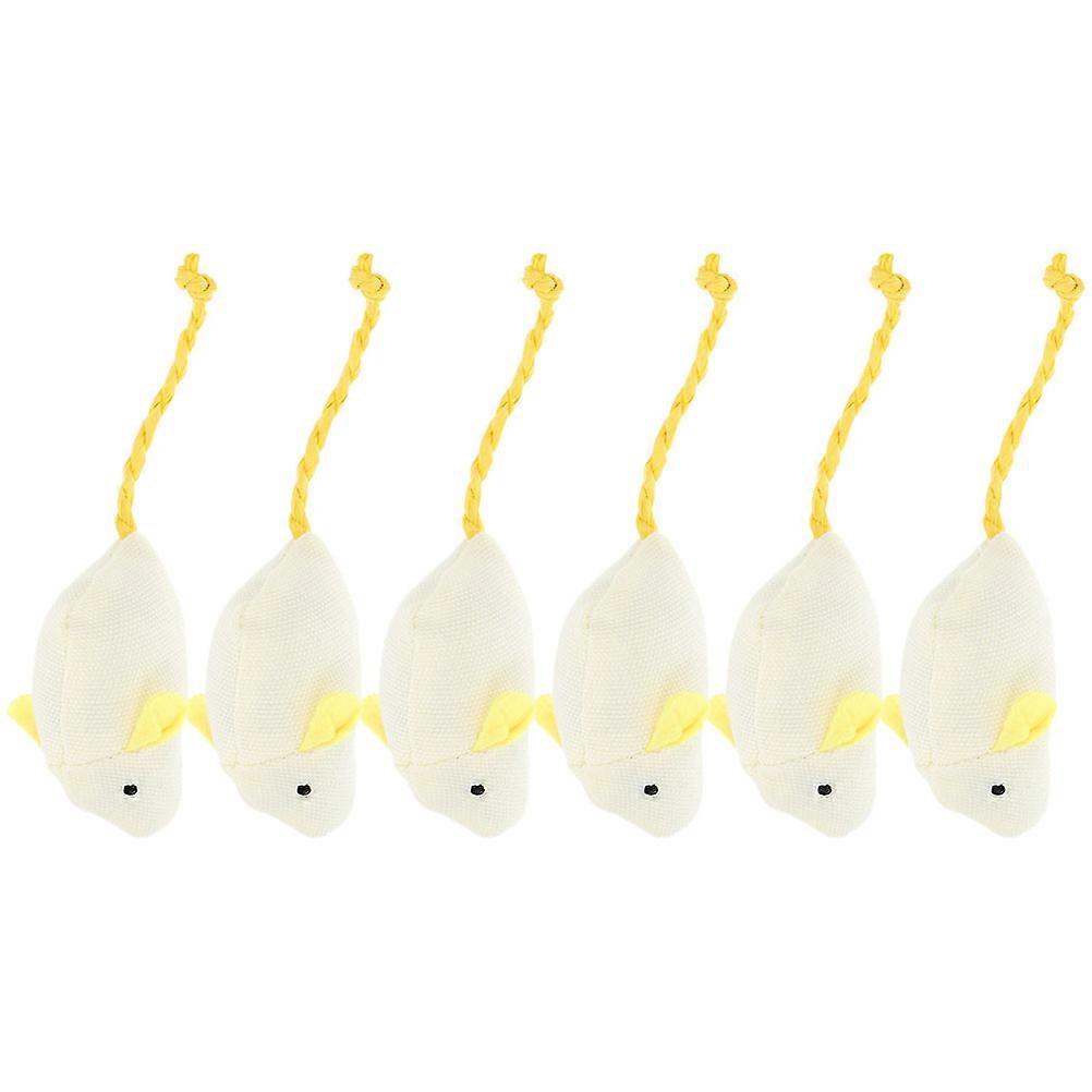 Mouse Kitten Toys Cat Plush Mouse Toy for Pet Playing 24Pcs Kit