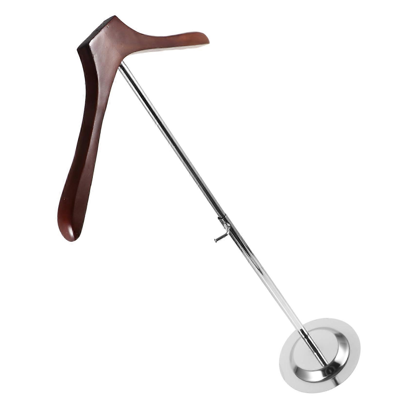 Clothing Display Stand with Adjustable Height, Wrinkle TShirt Rack and Stable Foam Base