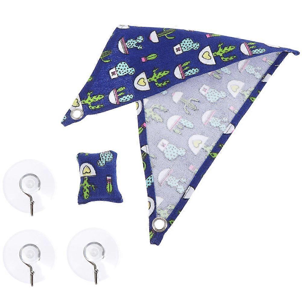 Lizard Hammock for Sleeping 2Sets Reptile Hammock Breathable Canvas