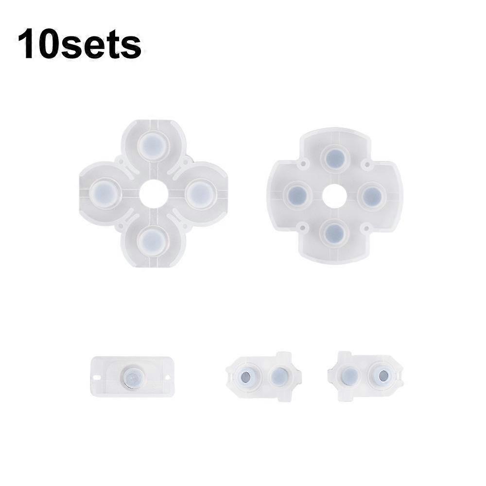 Gamepad Conductive Rubber Button Soft Pad For PS4 10sets 3.0/4.0