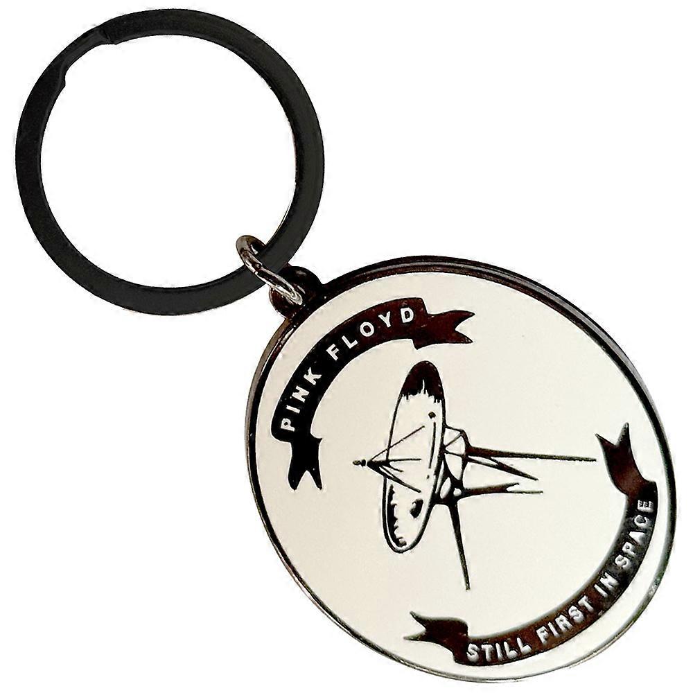 Pink Floyd First In Space Oval keyring Keychain