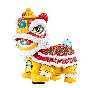 Kids Electric Lion Dance Toy with LED Light Design, Music