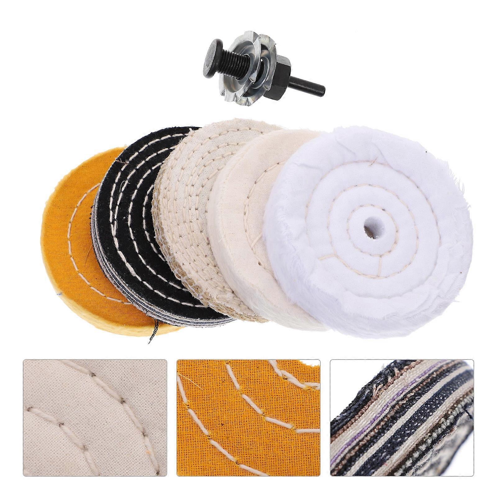 GOOHOCHY 1 Set Buffing Wheel Drill Buffer Attachment Car Buffer And Polisher Attachment