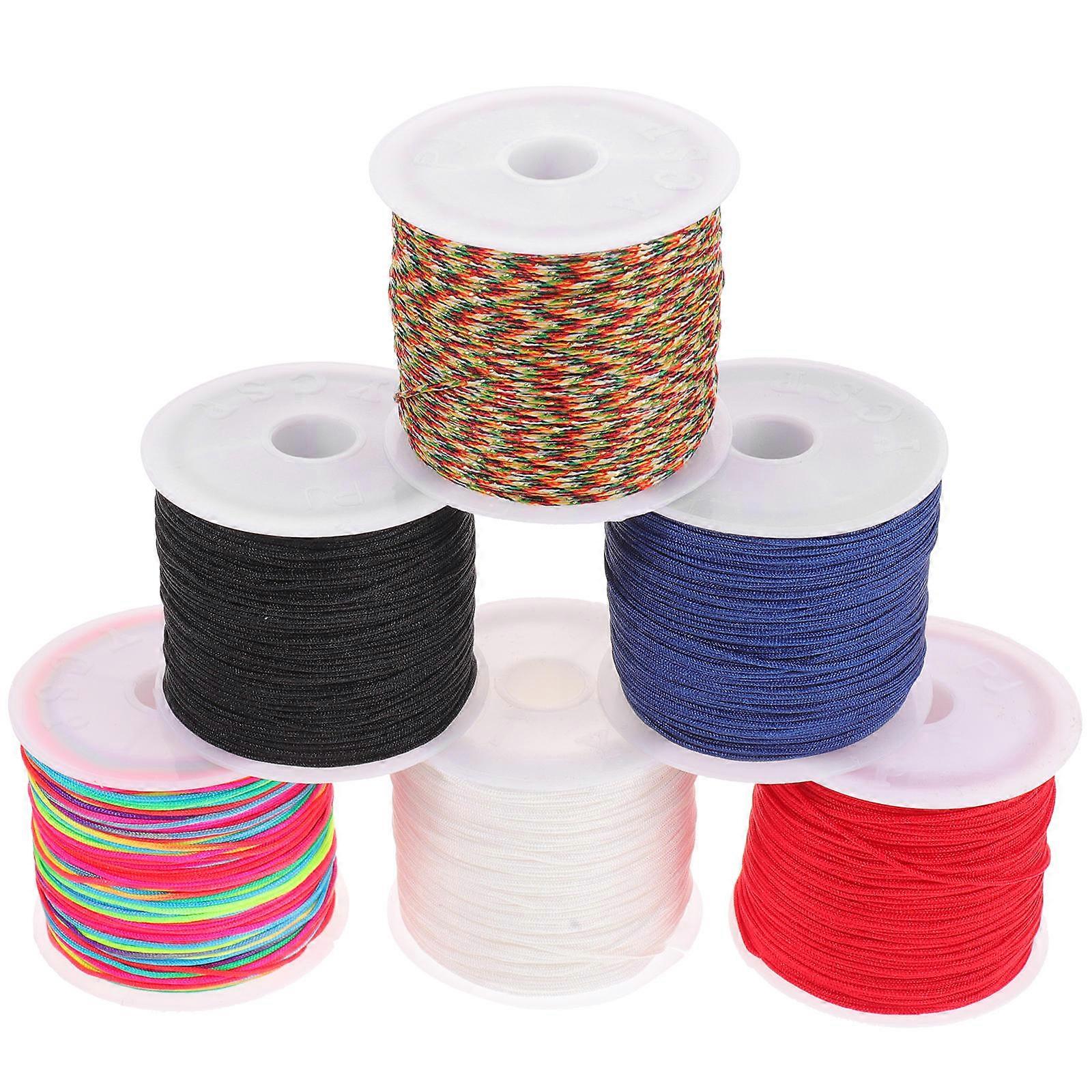 Beading Thread Cord for Bracelet Jewelry Making Function with 30 Rolls