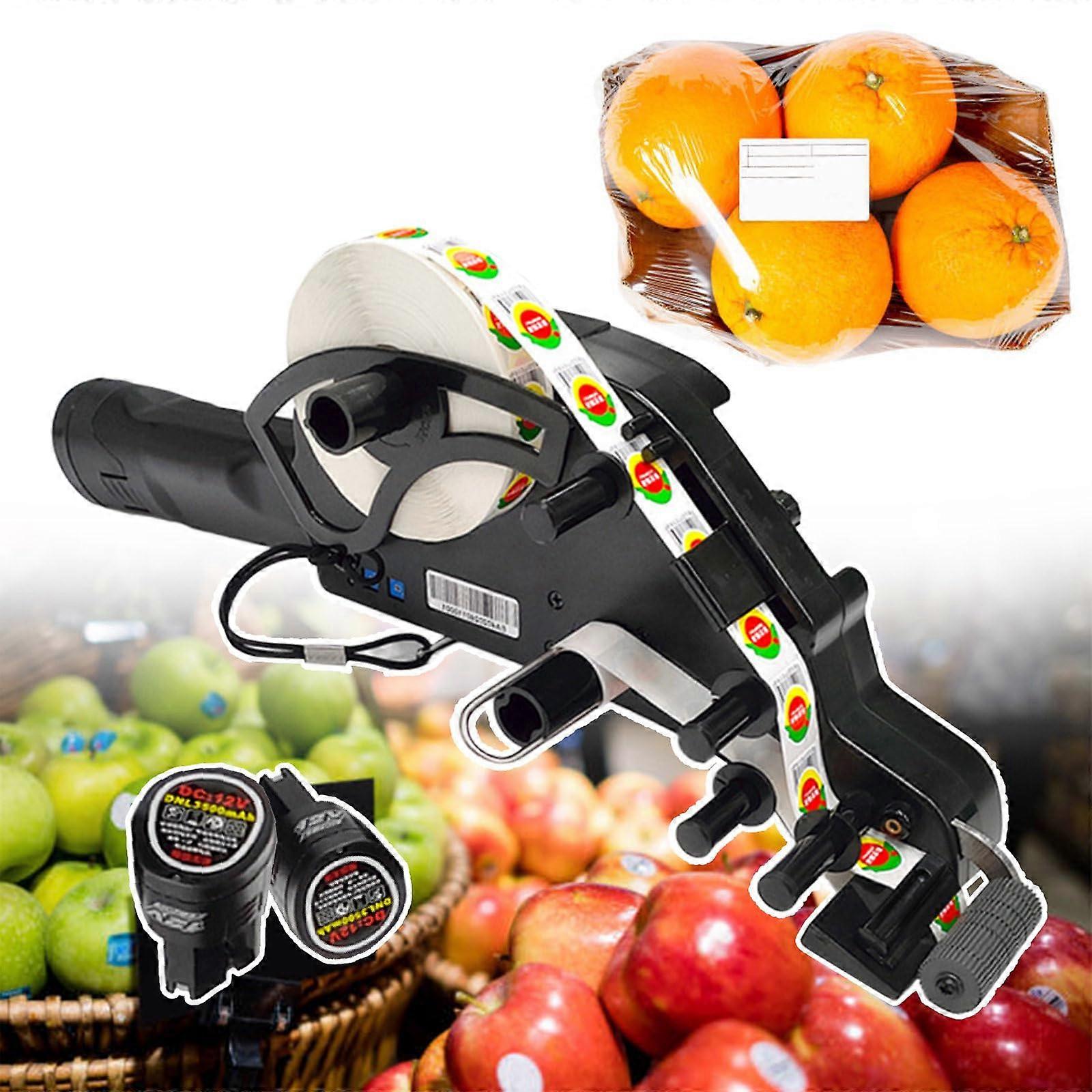 Label Applicator Machine with Automatic Label Sensing, Cordless Handheld Dispenser, Rechargeable