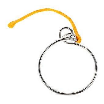 1Set Stainless Steel Anchor Ring and Rope Set - Anchor Ring Retrieval System - Marine Grade Anchoring Accessories for Yacht Boat Ship
