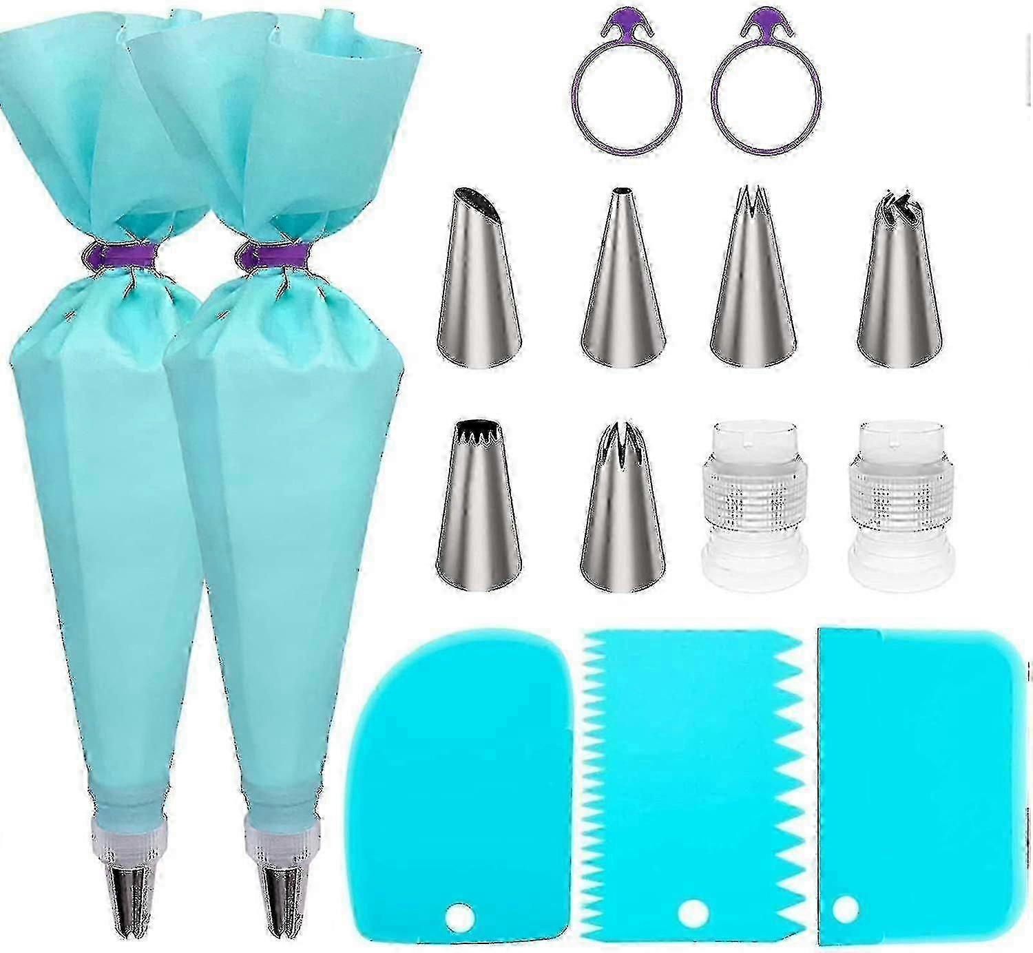 Piping Bag And Tip Set