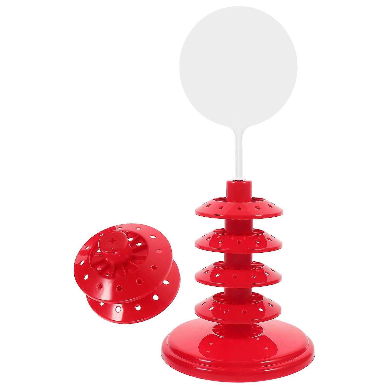 Lollipop Holder Cake Pops Stand for Storage Use Red Multi-Layer Display Rack PP