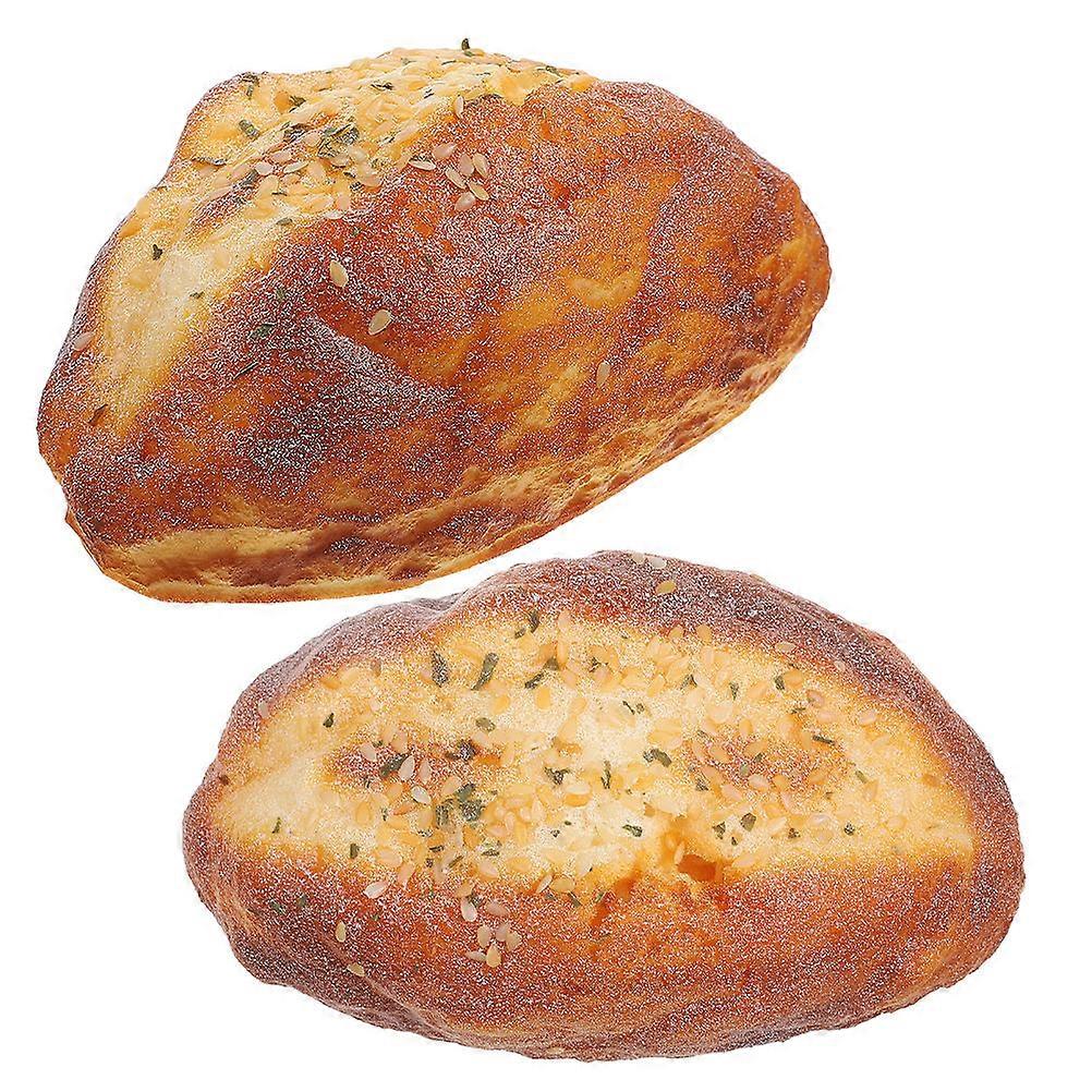 Realistic Artificial Bread Simulation Food Model for Display Use 6Pcs