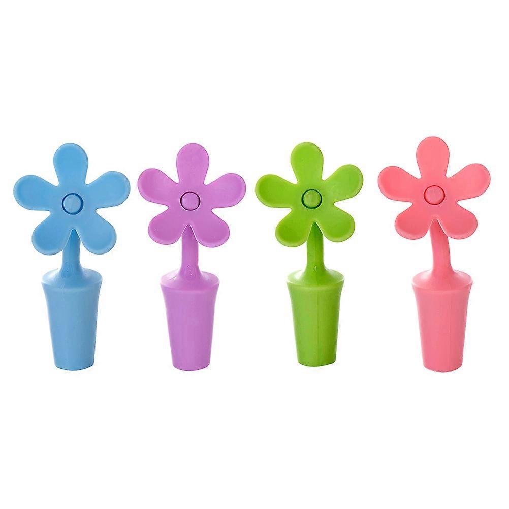 Flower Shape Silicone Bar Preservation Tool 5Pack