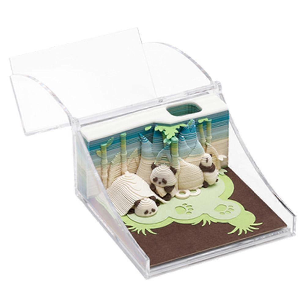 Panda 3D Sticky Notes panda desktop decorations creative gifts