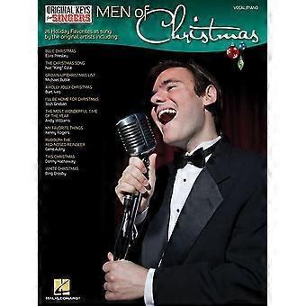 Men of Christmas: Oryginalne klucze dla śpiewaków: wokal/fortepian