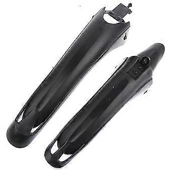 1 Set Tube Bicycle Riding Mudguard Plastic Mountain Bike Front Rear Fenders New