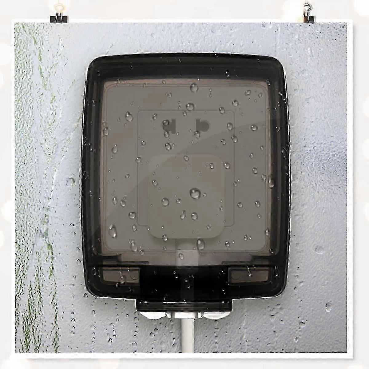 Waterproof Wall Switch Cover Box Universal 86-Type Socket Protector for Bathroom & Kitchen