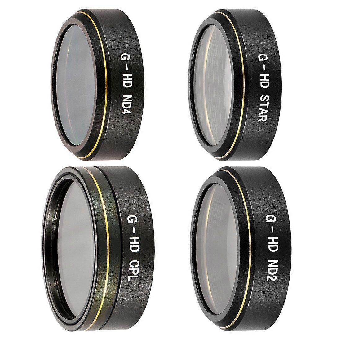 4 in 1 Star Effect+ND2+ND4+CPL Filter for DJI Phantom 4 Pro