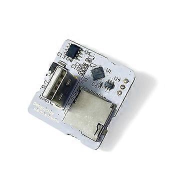 Memory Extension SD Adapter for Wii U and WII Retro Console Up to 2TB Load Games Via USB Dual Card Slots Choice