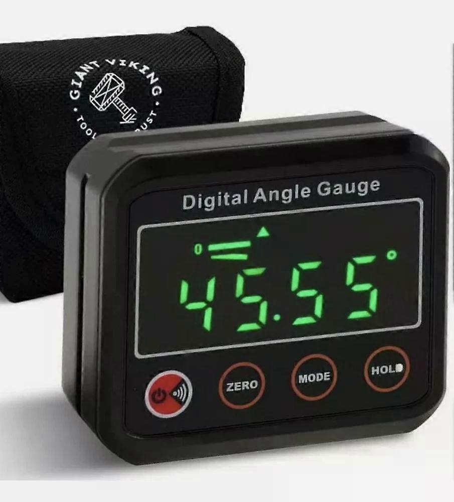 Angle Finder - Compact LED Angle Gauge and Level Tool