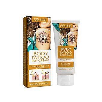 EELHOE Tattoo Protection Cream Outdoor Isolation Protection UV Moisturizing Repair Tattoo Fading and Discoloration