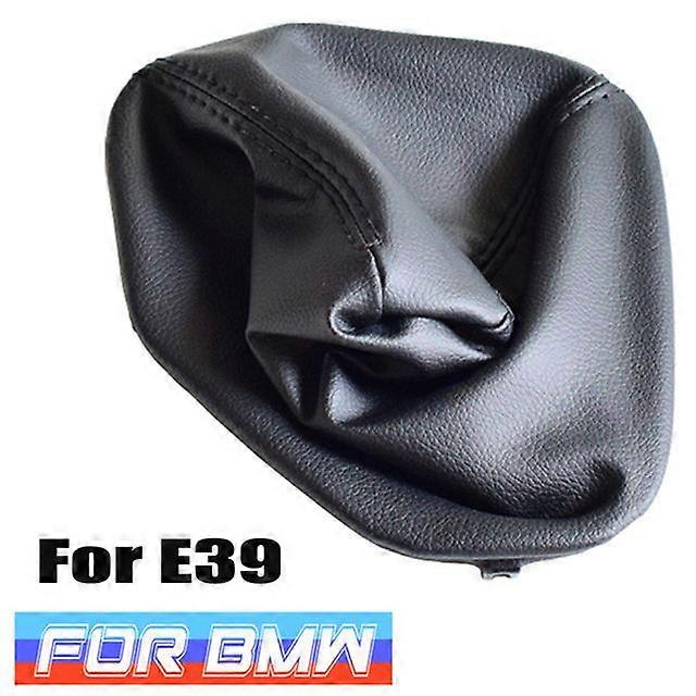 For BMW E30 E36 E39 E46 E81 E82 E87 E88 E90 E91 E92 E93 Car Shift Gear Stick Manual Shift Boot Black Leather Boot With Frame