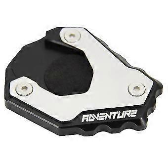 Motorcycle Foot Side Kickstand Enlarge Extension Pad For 790 R 790 790 (black)