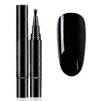 1/6 stuks nagellakpen 3-in-1 snel drogend langdurig hoogglans DIY manicure nail art natuurlijk naakt vrouwen meisjes vingernagel teennagel gel polish pen