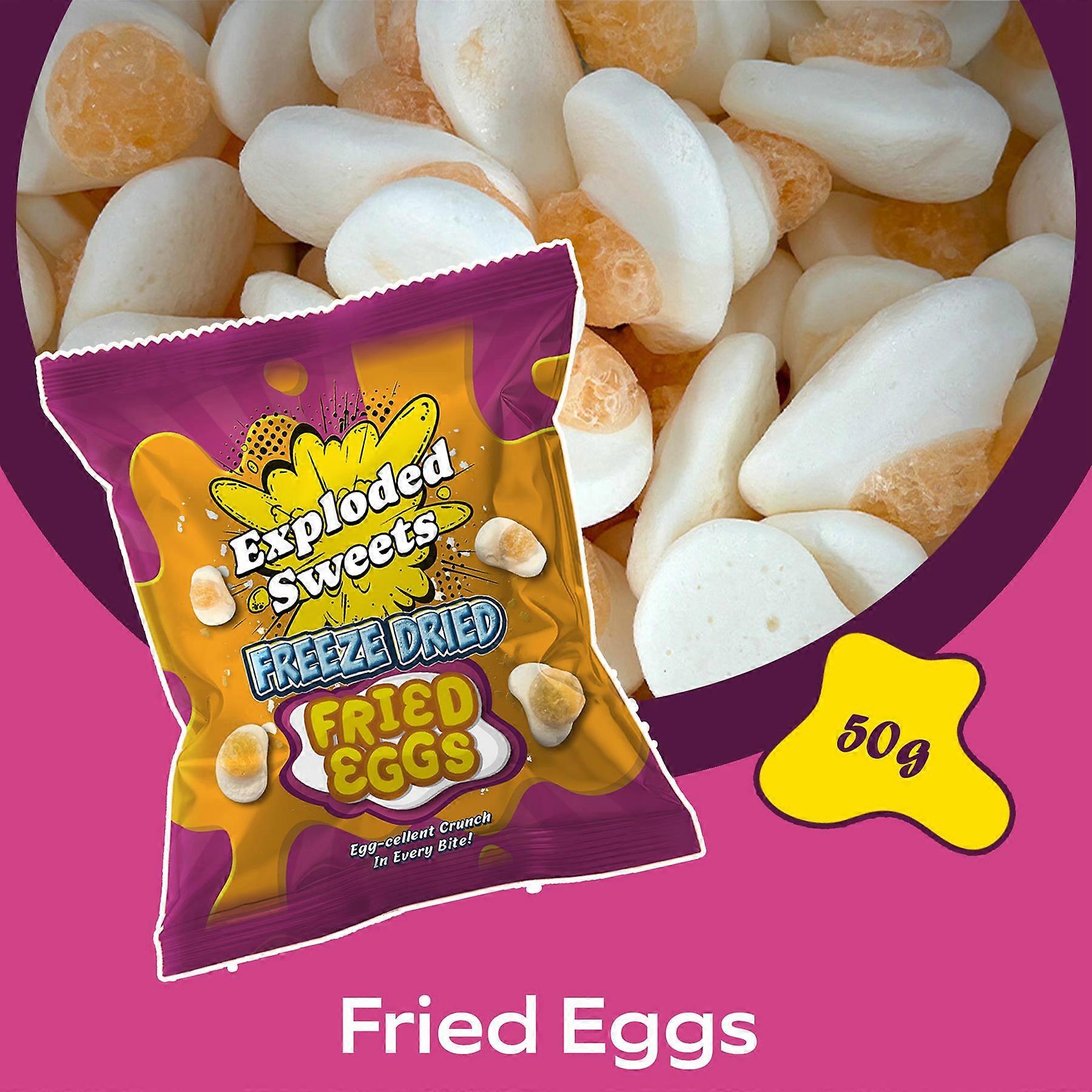 Freeze Dried Fried Eggs | Exploded Sweets