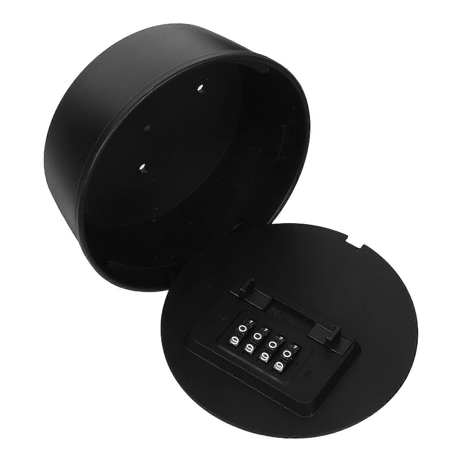 Combination Code Lock Box for House Keys Resettable Key Lock Box Black