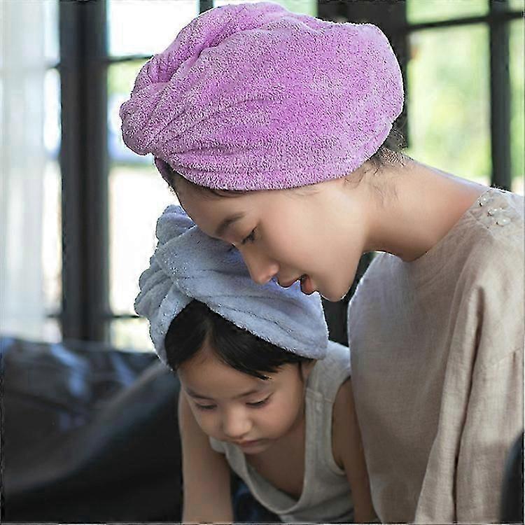 Magic hair dry hat 2PCS