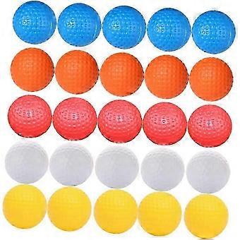 30 Pack Hollow Practice Balls compatible with Golf Training
