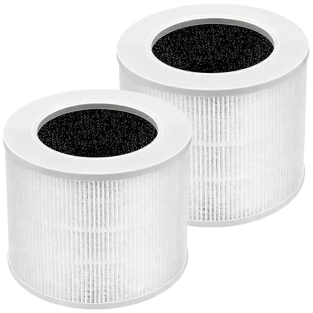 2 Pack Replacement Filter for LEVOIT Core Mini Air Purifier Filter 3-in-1 High-Efficiency Activated Carbon