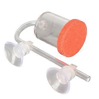 Fish Tank Air Refiner High Oxygen Dissolved Noiseless Aquarium Oxygen Air Refiner with Double Suction Cup Red