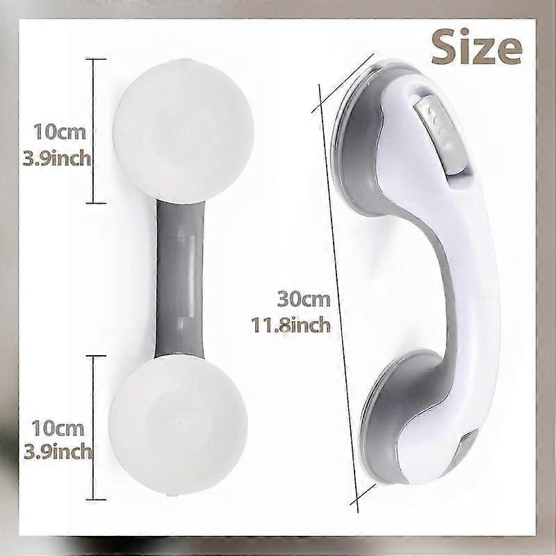Adjustable bath grab rail for secure bathroom use