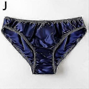 Women's Satin Briefs - Luxurious Silky Lingerie in Large Size YTQ