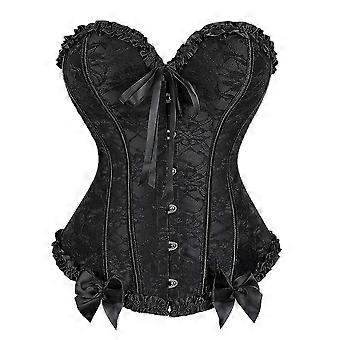Women's Shapewear Strapless Push Up Bust Sculpting Corset Bodysuit Shapewear