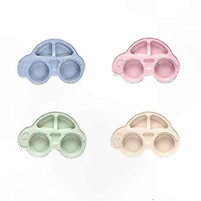 4-Piece Wheat Fiber Dinnerware Set