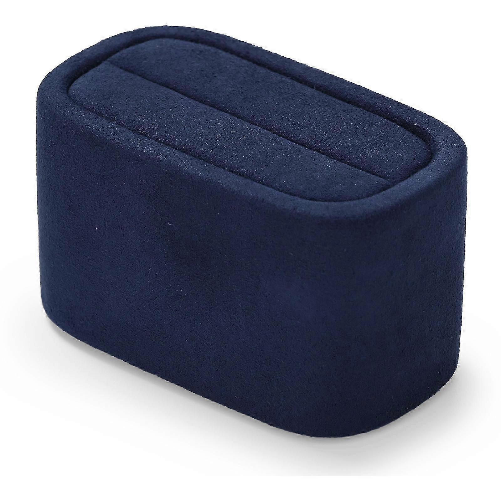 Microfiber Dark Blue Jewelry Stand Set