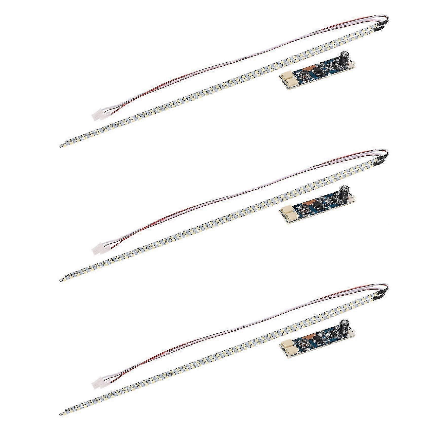 3pcs 315mm 15 Inch LCD Widescreen Dimmable Adjustable LED Lights Backlight Strip Kit