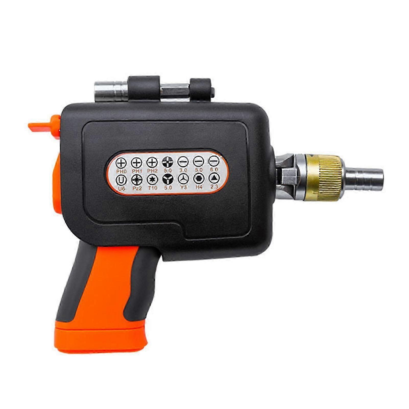 Compact 14-Piece Ratchet Screwdriver Set