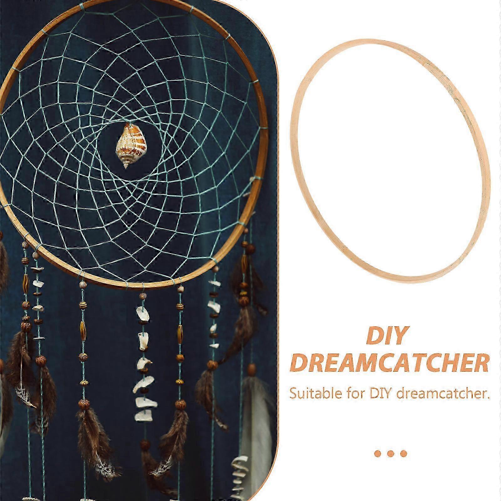 Bamboo Dreamcatcher Rings Round
