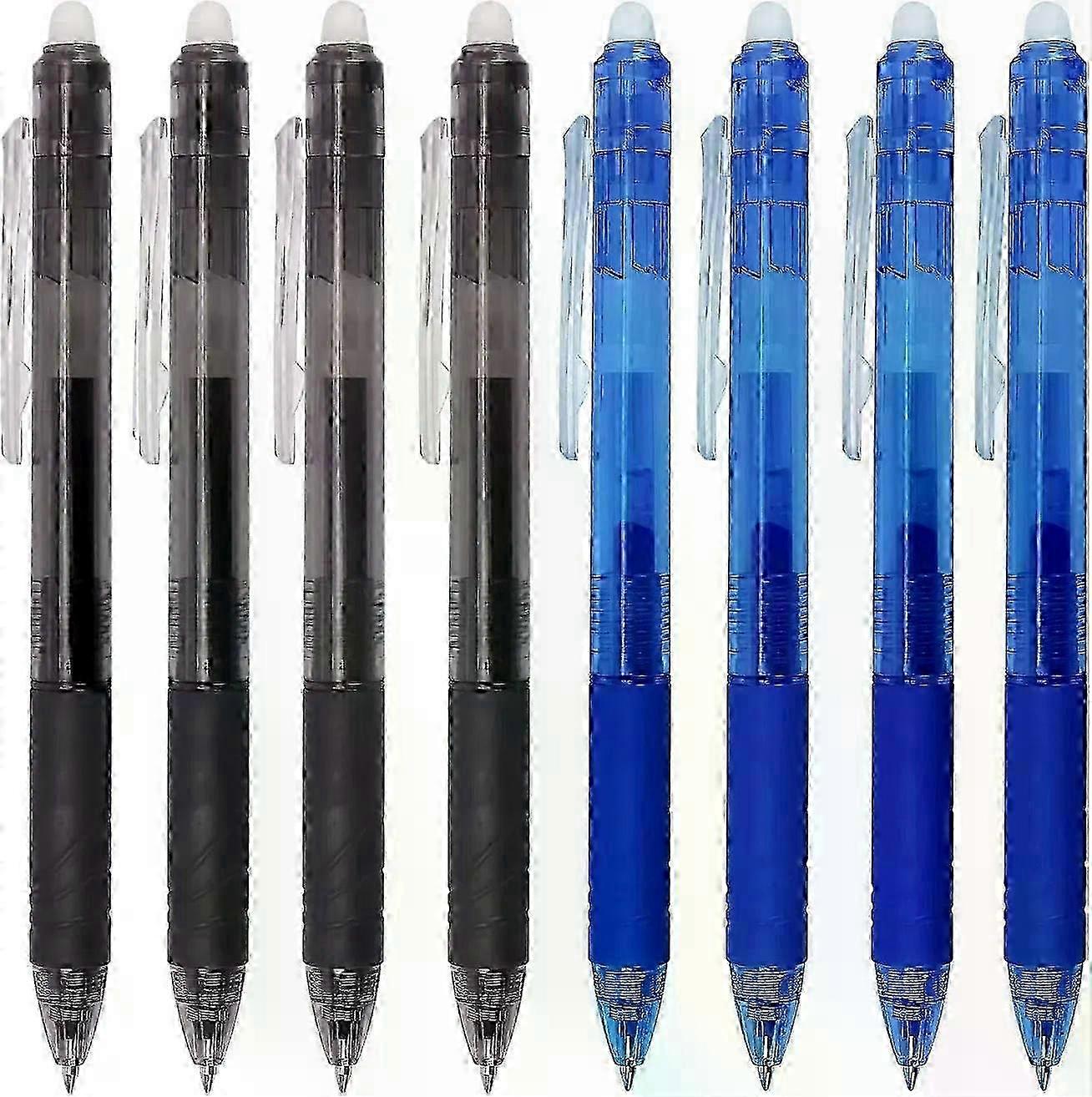 07mm Retractable Erasable Pen Set 2pcs Pen + 10 Refills