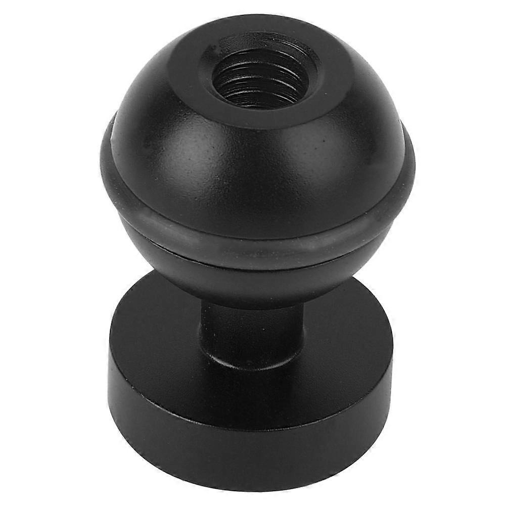 Diving Light Bracket Action Camera   Head Base Hot Shoe Mount 1Celsius4 Screw Hole(black)