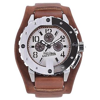 Jean paul gaultier reloj para Hombre Analógico de Cuarzo con brazalete de Piel de vaca 8500205