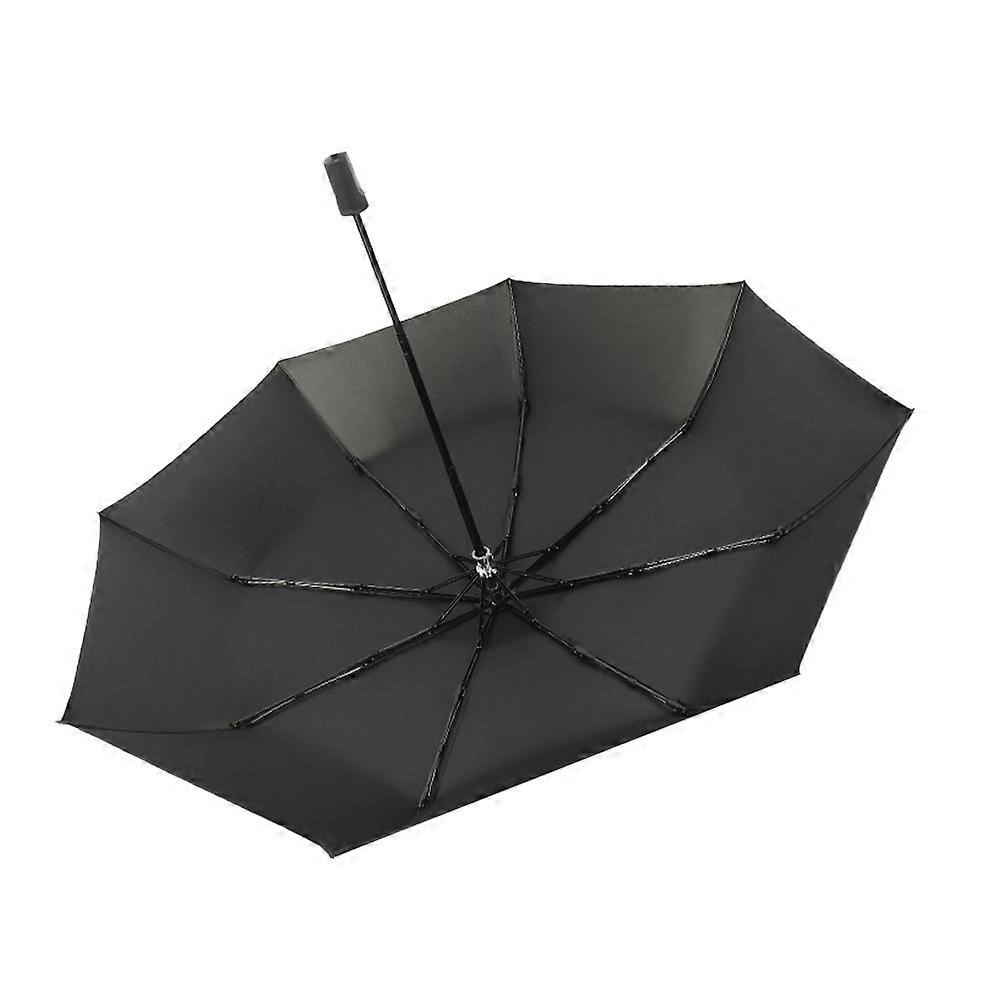 Collapsible Umbrella Black Folding Umbrella for 2Pcs