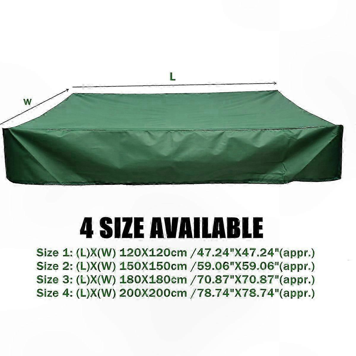 Waterproof UV-Resistant Sandpit Cover