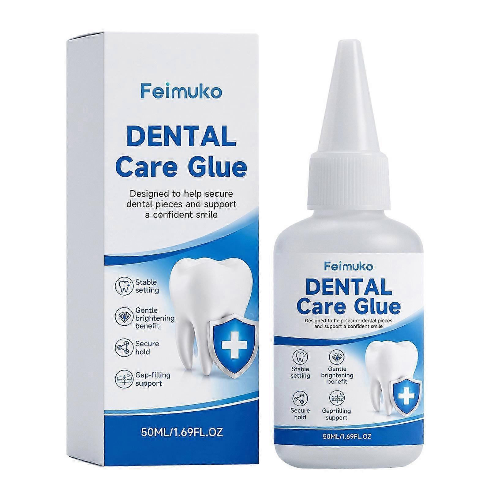 Emergency Denture Adhesive For Loose Teeth