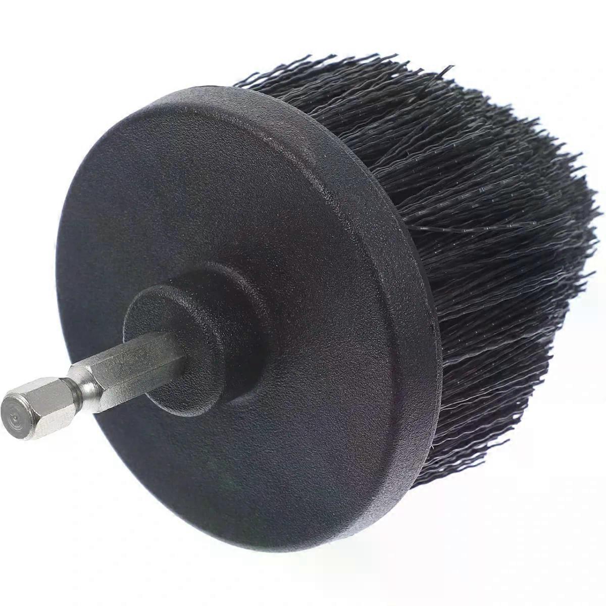 Brush Set 1/4 Inch Hex Shank, Reusable Cleaning Tool