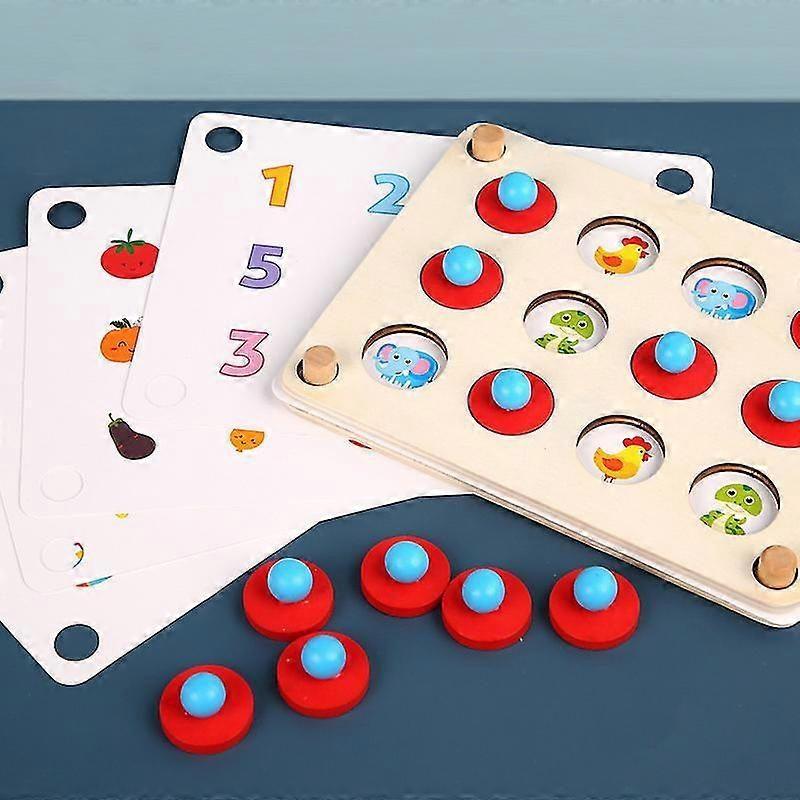 Memory Games Set,activities Learning Recognition And Logic Training Games