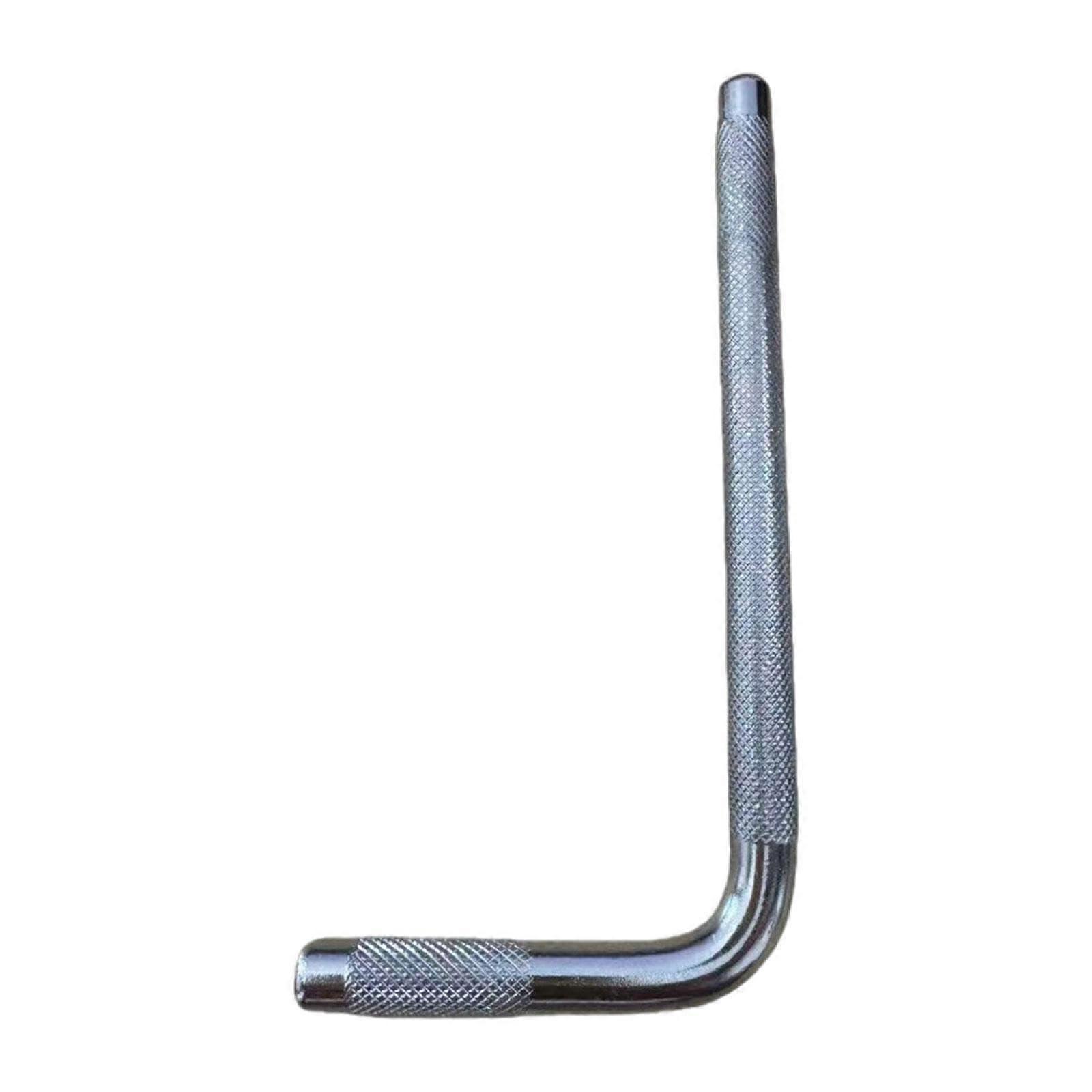 Drum Clamp L Arm Rod with Secure Clamping System Adjustable Angle Drum Set Mounting Extension Bracket