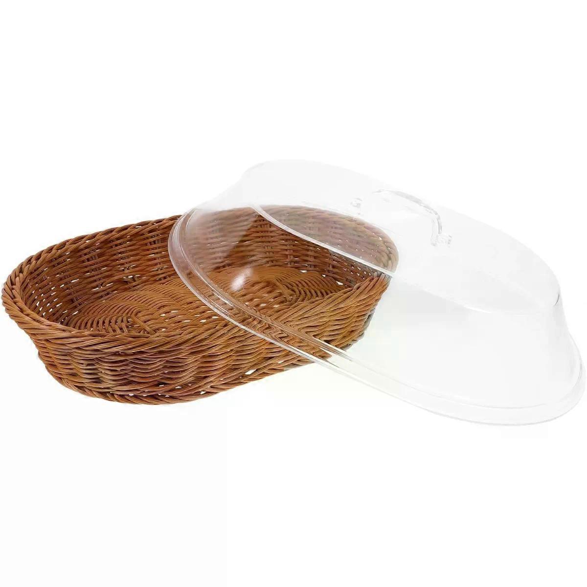 Bread Basket with Lid for Buffet Display